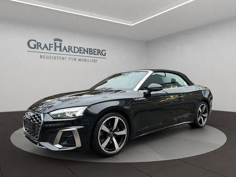 Mythosschwarz metallic Gebraucht 2024 Audi S5 Cabriolet Ambiente Cabrio | 56.260 € (Fairer Preis) - Bild 1/4