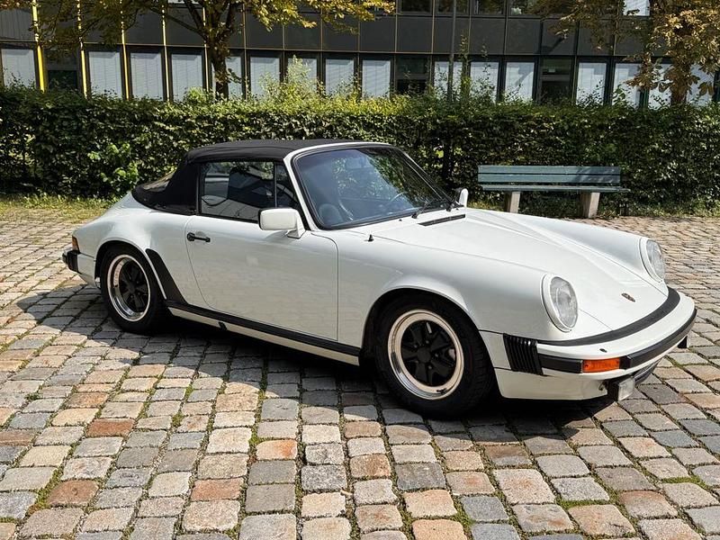 Weiß Gebraucht 1983 Porsche 911 Cabrio | 73.911 € - Bild 1/4