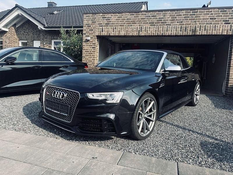Schwarz Gebraucht 2013 Audi RS5 Comfort Cabrio | 37.990 € (Superpreis) - Bild 1/4