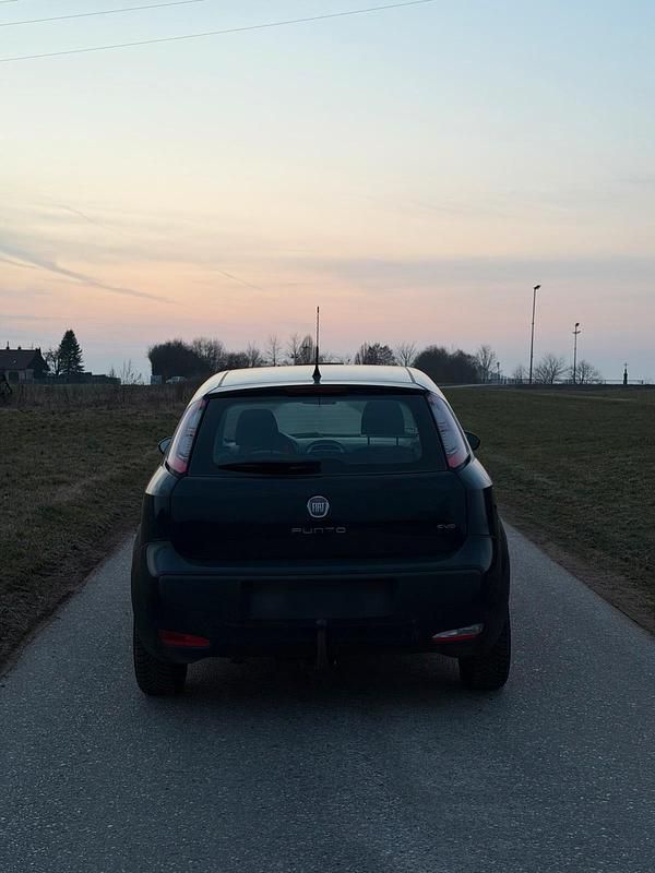 Gebraucht Fiat Punto Evo 77 PS (56 kW) 2011 Blau Kleinwagen