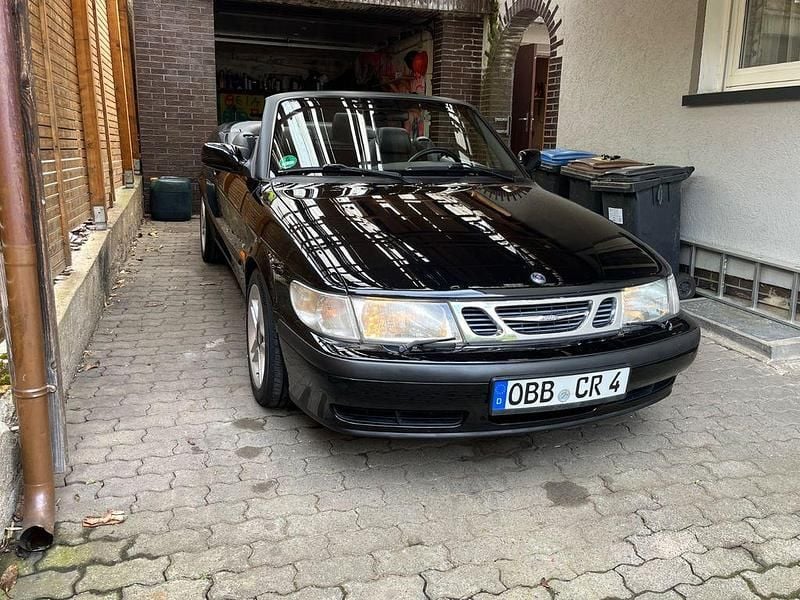 Schwarz Gebraucht 2000 Saab 9-3 Cabriolet Cabrio | 5.750 € (Guter Preis) - Bild 1/4