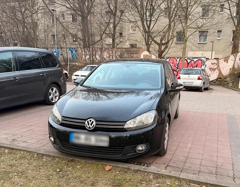 Gebraucht VW Golf VI 80 PS (58 kW) 2009 Schwarz Kleinwagen