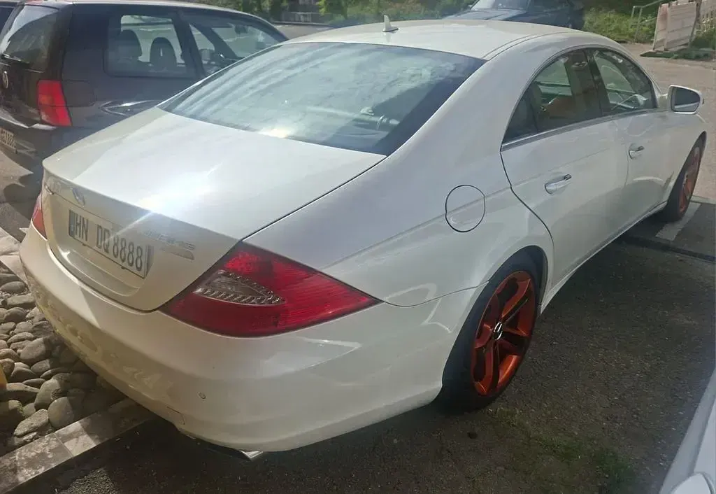 Gebraucht Mercedes CLS320 224 PS (164 kW) 2009 Weiß Coupé