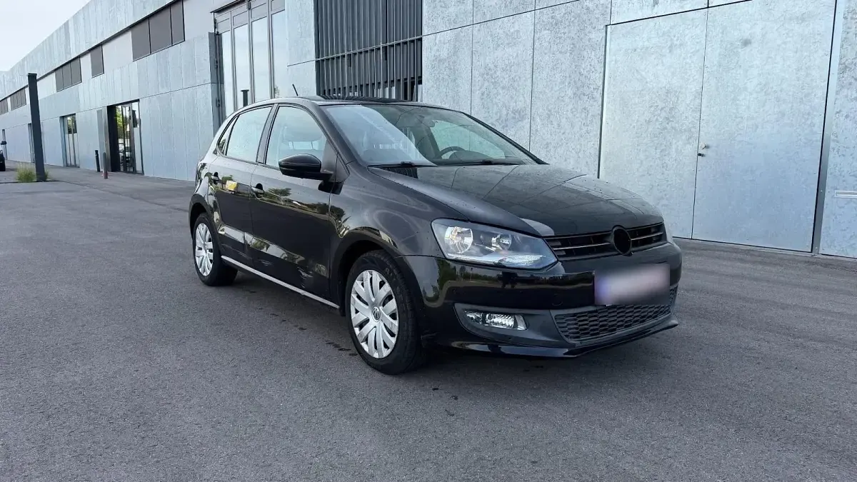 Gebraucht VW Polo 85 PS (62 kW) 2010 Schwarz Kleinwagen