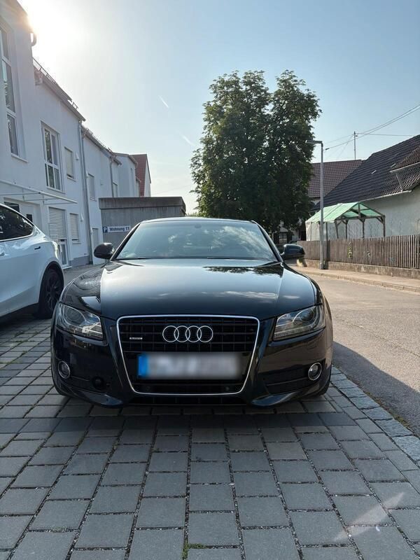 Schwarz Gebraucht 2008 Audi A5 S-Line Coupé | 12.999 € (Teuer) - Bild 1/4