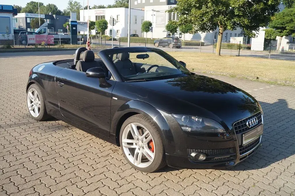 Gebraucht Audi TT Roadster S-Line 160 PS (117 kW) 2008 Schwarz Cabrio
