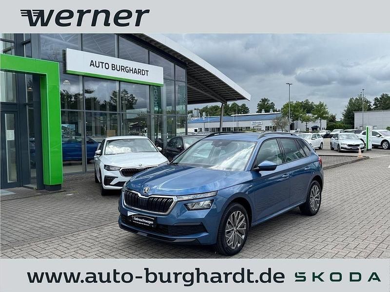Blau Gebraucht 2021 Skoda Kamiq Clever SUV | 18.490 € (Fairer Preis) - Bild 1/4
