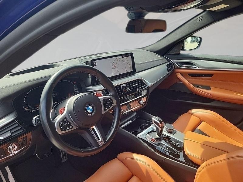 Gebraucht BMW M5 Competition Edition 625 PS (459 kW) 2021 M marina bay blau metallic Limousine