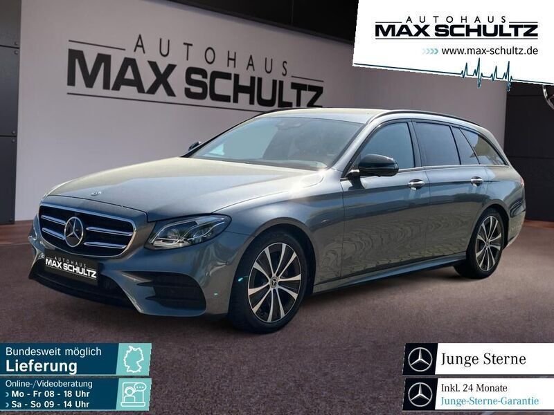Metalliclack selenitgrau Gebraucht 2020 Mercedes E200 AMG Kombi | 32.970 € (Guter Preis) - Bild 1/4