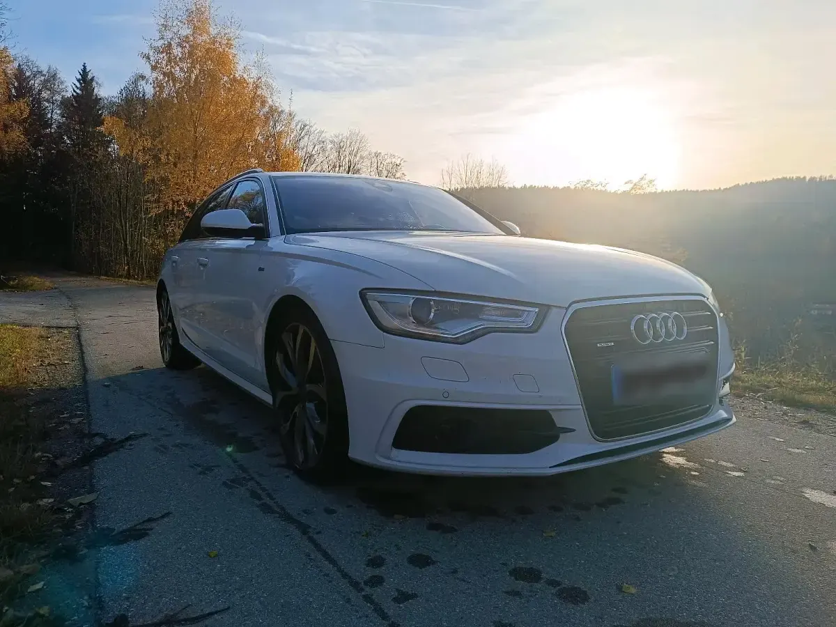 Second-hand Audi A6 S-Line 313 CP (230 kW) 2012 Alb Break