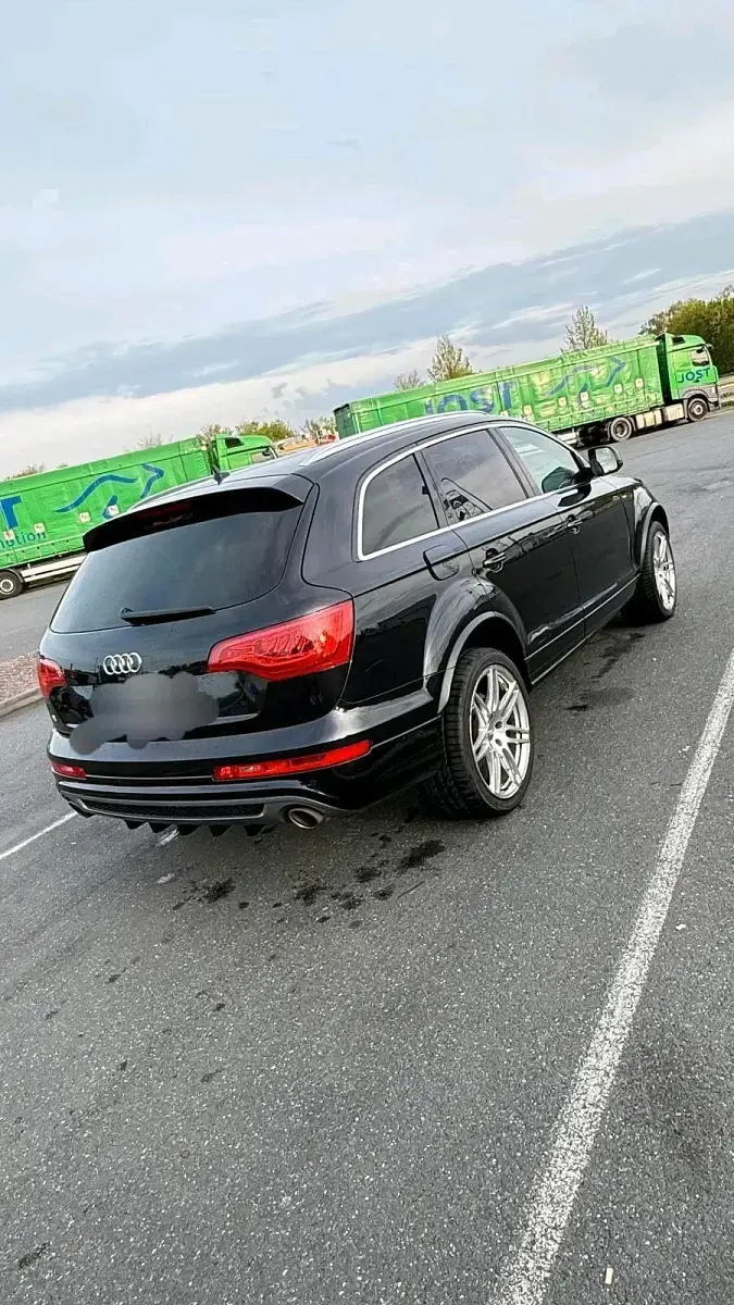 Brugt Audi Q7 S-Line 240 HK (176 kW) 2009 Sort SUV