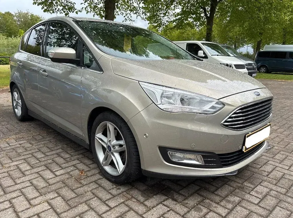 Gebraucht Ford C-MAX Titanium 150 PS (110 kW) 2015 Silber Van / Kleinbus