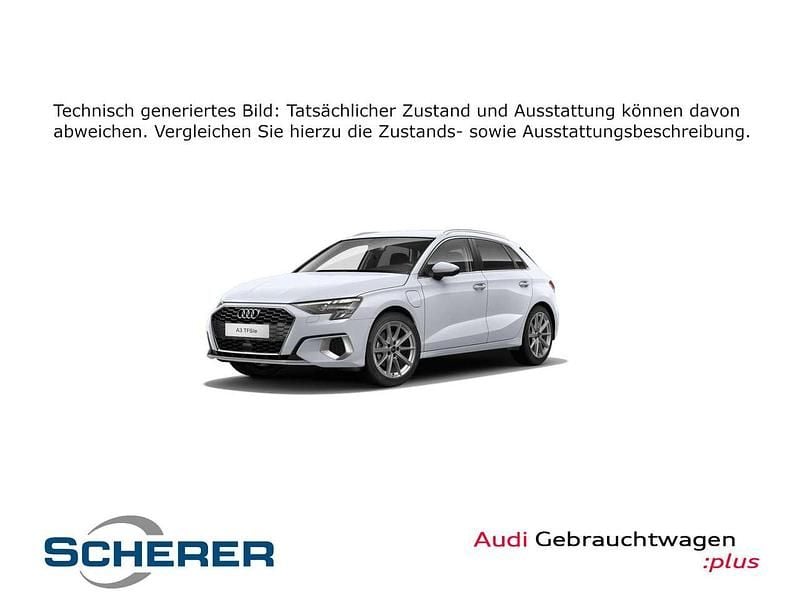 Gletscherweiß metallic Gebraucht 2021 Audi A3 e-tron Advanced Plus Kleinwagen | 24.990 € (Fairer Preis) - Bild 1/4