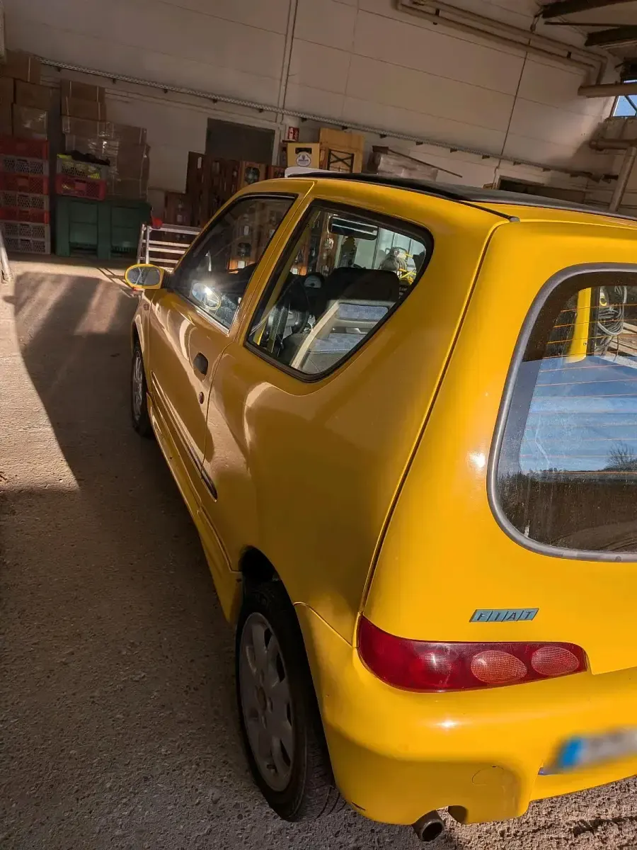 Gebraucht Fiat Seicento 54 PS (39 kW) 1998 Gelb Kleinwagen