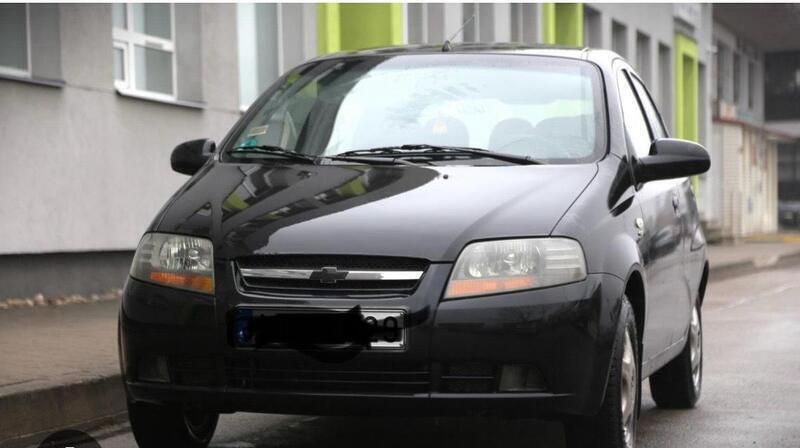Schwarz Gebraucht 2005 Chevrolet Kalos Kleinwagen | 1.750 € (Fairer Preis) - Bild 1/4