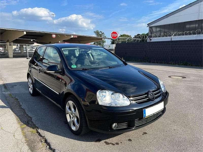 Schwarz Gebraucht 2008 VW Golf V Kleinwagen | 1.600 € (Superpreis) - Bild 1/4