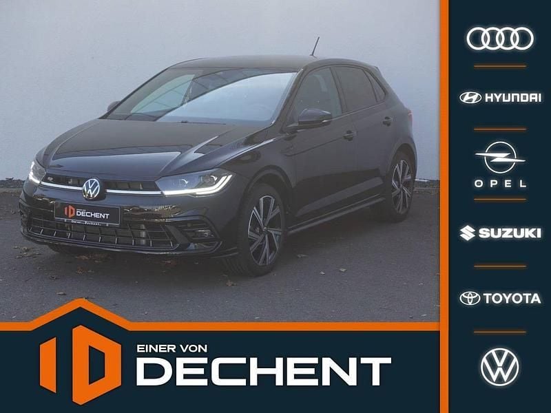 Schwarz Gebraucht 2024 VW Polo R-line Kleinwagen | 25.980 € (Fairer Preis) - Bild 1/4