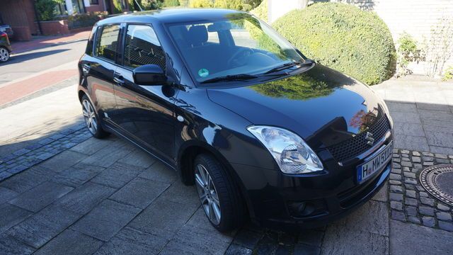 Gebraucht Suzuki Swift 92 PS (67 kW) 2008 Schwarz Kleinwagen