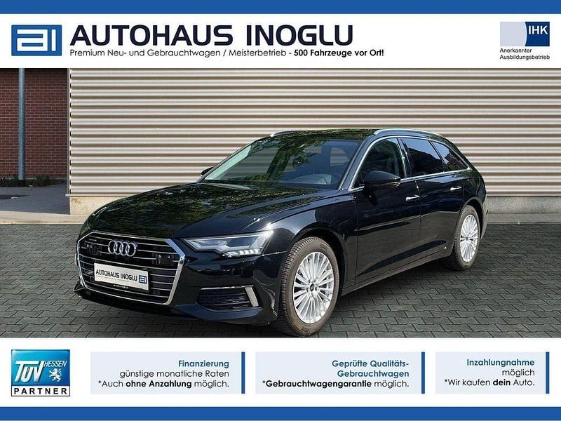 Schwarz mythosschwarz metallic (metallic) Gebraucht 2023 Audi A6 Design Kombi | 34.980 € (Guter Preis) - Bild 1/4