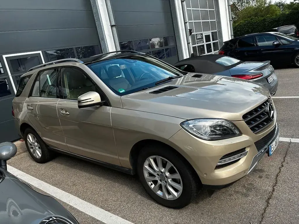 Gebraucht Mercedes ML250 204 PS (150 kW) 2012 Beige SUV