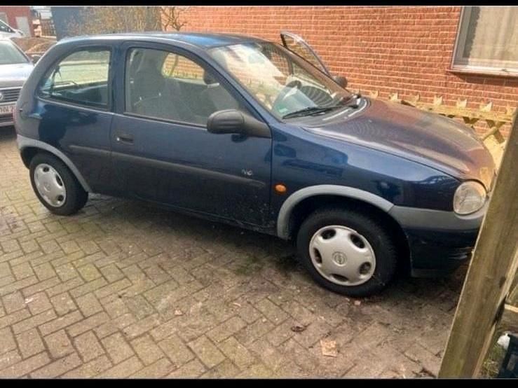 Blau Gebraucht 1999 Opel Corsa Kleinwagen | 600 € (Fairer Preis) - Bild 1/4
