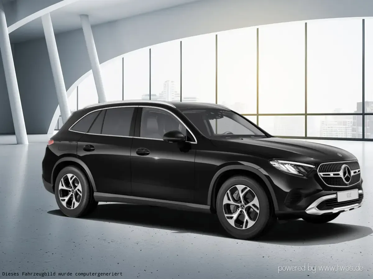 Gebraucht Mercedes GLC400d Advanced 252 PS (185 kW) 2023 Obsidianschwarz metallic SUV