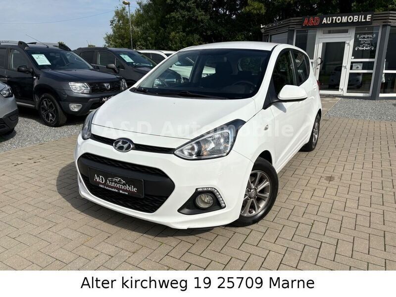 Weiß Gebraucht 2014 Hyundai i10 Edition Kleinwagen | 6.590 € (Fairer Preis) - Bild 1/4