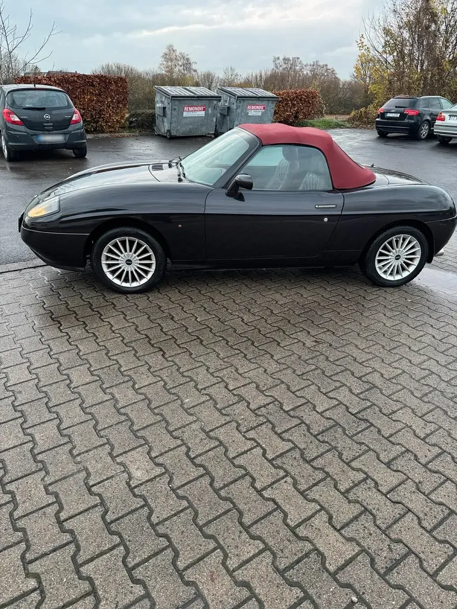 Gebraucht Fiat Barchetta 131 PS (96 kW) 1999 Schwarz Cabrio