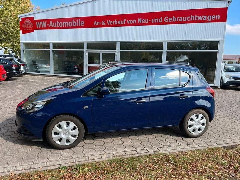Blau Gebraucht 2015 Opel Corsa Limousine | 4.999 € (Guter Preis) - Bild 1/4