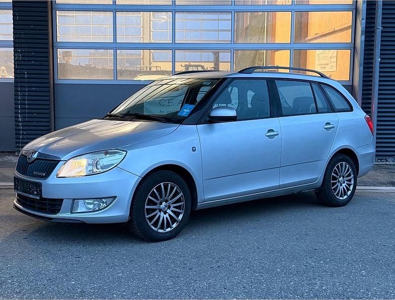 Gebraucht Skoda Fabia GreenLine 75 PS (55 kW) 2014 Silber Kombi