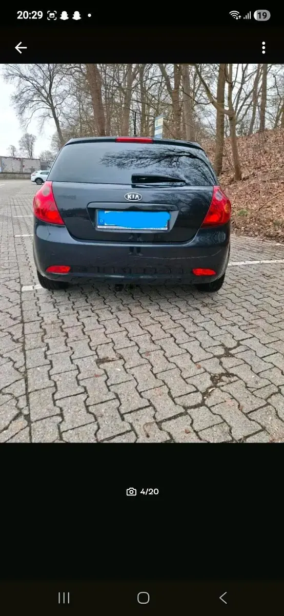 Gebraucht Kia Ceed 142 PS (104 kW) 2009 Schwarz Kleinwagen