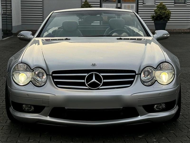 Silber Gebraucht 2004 Mercedes SL500 AMG Cabrio | 29.950 € (Teuer) - Bild 1/4