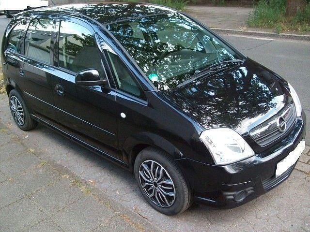 Schwarz Gebraucht 2006 Opel Meriva Van / Kleinbus | 2.399 € (Fairer Preis) - Bild 1/4