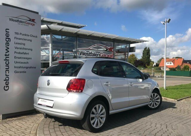 Gebraucht VW Polo Style 105 PS (77 kW) 2012 Silber metallic Kleinwagen