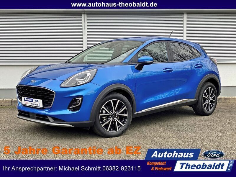Gebraucht Ford Puma Titanium 125 PS (91 kW) 2023 Blau SUV