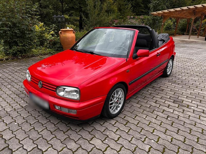 Gebraucht VW Golf Cabriolet 115 PS (84 kW) 1995 Rot Cabrio