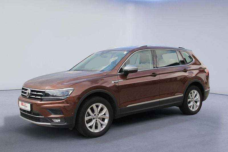 Gebraucht VW Tiguan Allspace Highline 220 PS (161 kW) 2018 Braun SUV