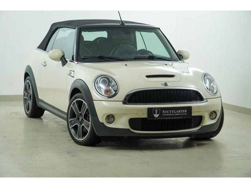 Pepper white Gebraucht 2010 Mini Cooper S Cabriolet Cabrio | 8.800 € (Fairer Preis) - Bild 1/4
