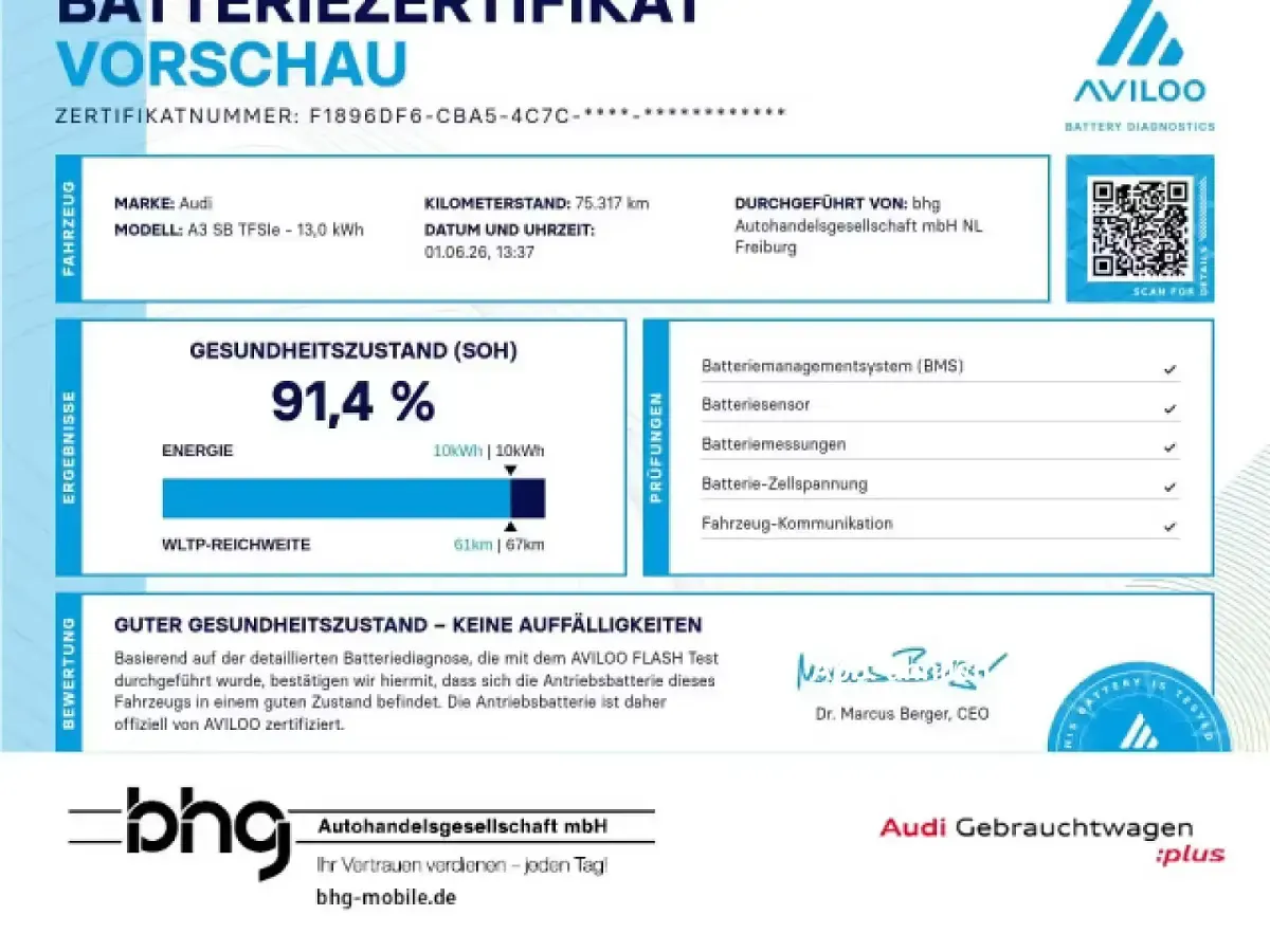 Gebraucht Audi A3 S-Line 245 PS (180 kW) 2022 Limousine