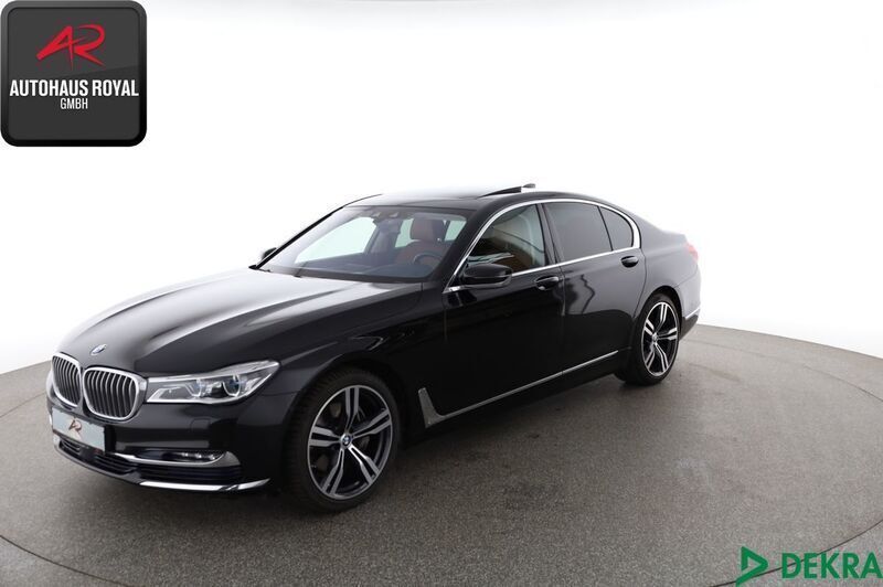 Schwarz Gebraucht 2016 BMW 740L Executive Limousine | 36.880 € (Superpreis) - Bild 1/4