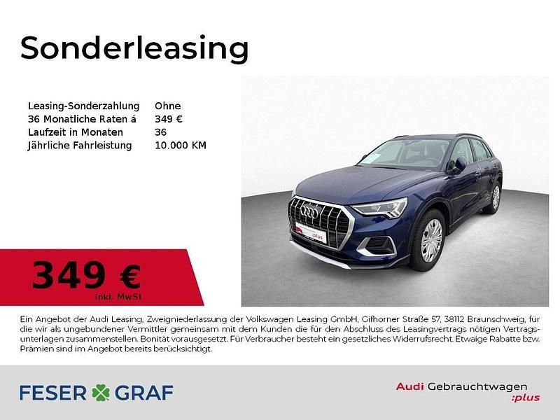 Gebraucht Audi Q3 Advanced Plus 150 PS (110 kW) 2025 Navarrablau metallic SUV