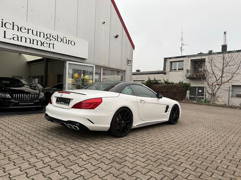 Gebraucht Mercedes SL400 AMG 367 PS (269 kW) 2019 Weiß Cabrio
