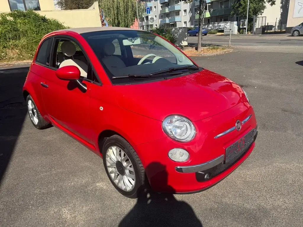 Gebraucht Fiat 500C 69 PS (50 kW) 2014 Rot Cabrio