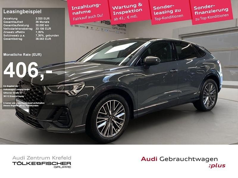 Nanograu (metallic) Gebraucht 2023 Audi Q3 Sportback Ambiente SUV | 33.199 € (Fairer Preis) - Bild 1/4