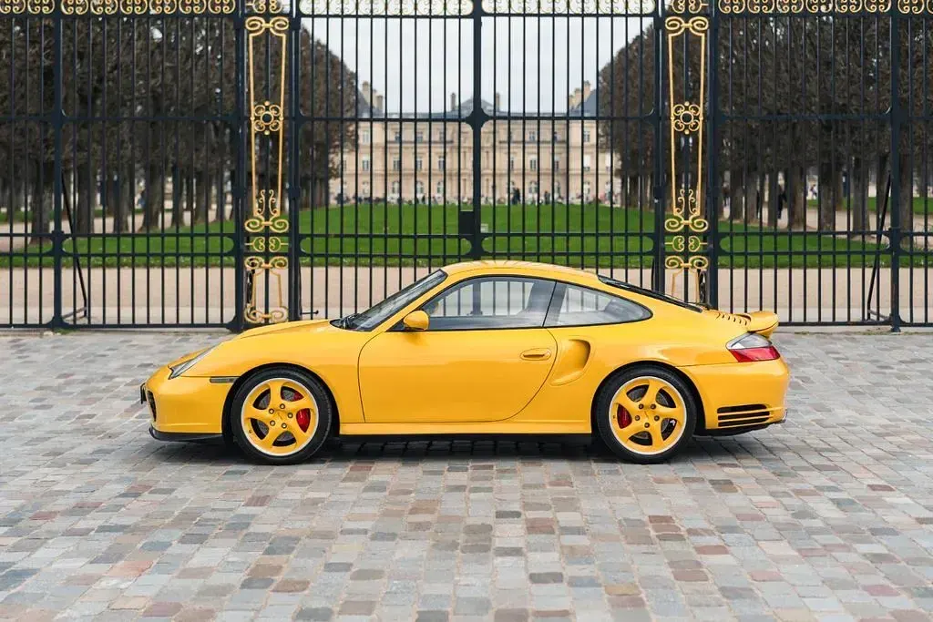 Gebraucht Porsche 996 Turbo 420 PS (308 kW) 2001 Gelb