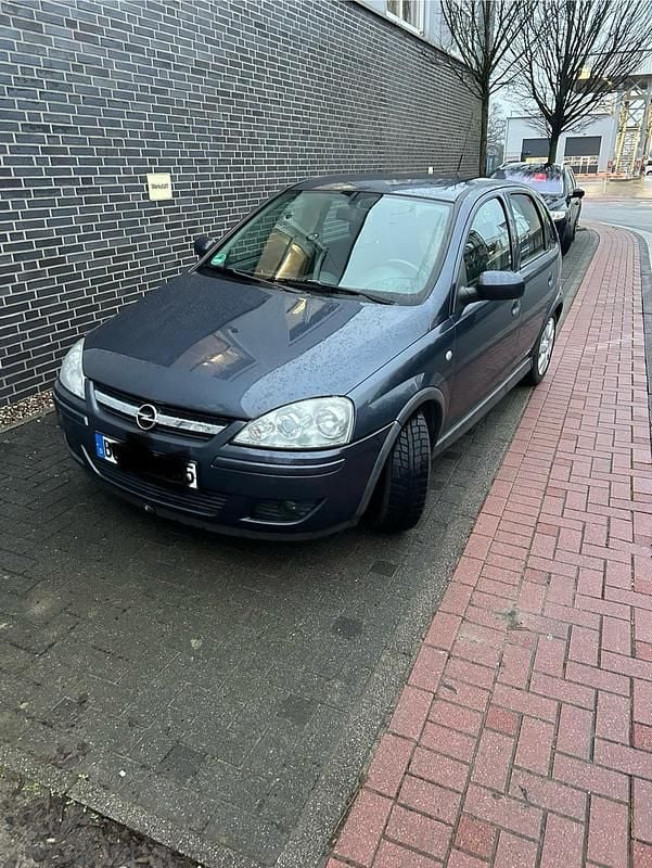 Blau Gebraucht 2006 Opel Corsa Limousine | 1.000 € (Superpreis) - Bild 1/4