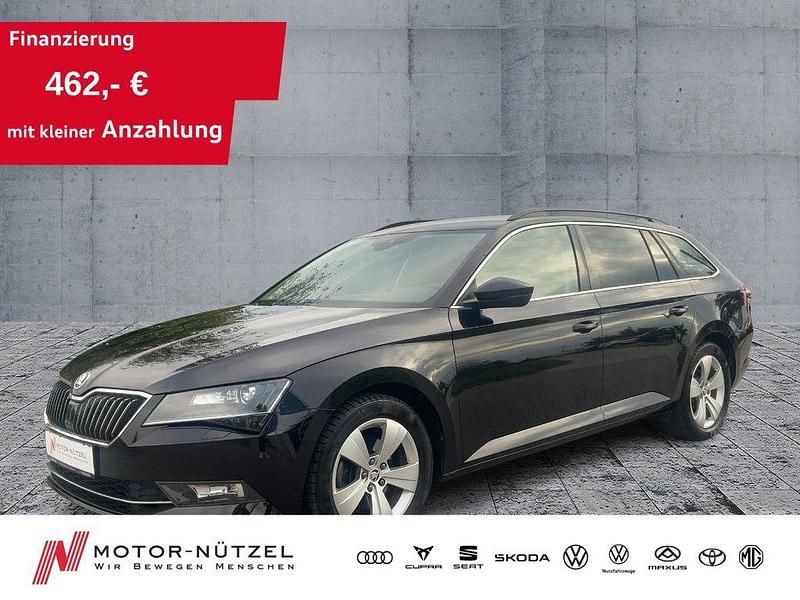 Schwarz Gebraucht 2018 Skoda Superb Ambition Kombi | 20.950 € (Fairer Preis) - Bild 1/4