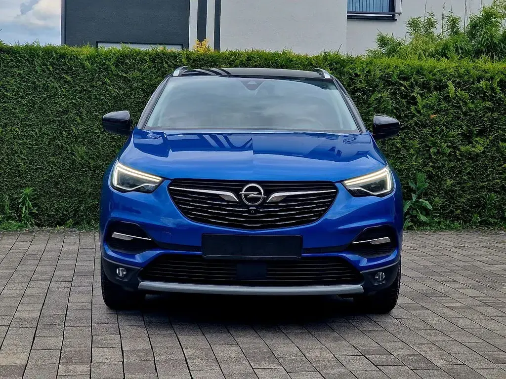 Gebraucht Opel Grandland X Ultimate 177 PS (130 kW) 2022 Topasblau/bright blue SUV