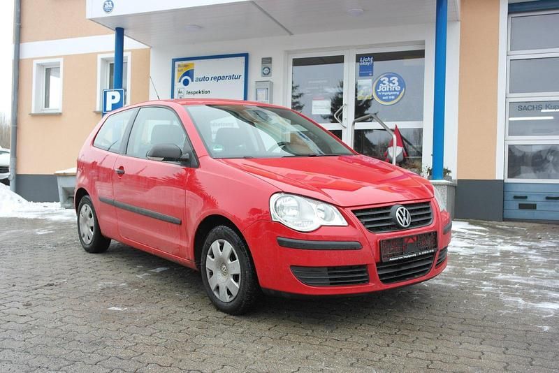 Rot Gebraucht 2008 VW Polo Trendline Kleinwagen | 1.490 € (Superpreis) - Bild 1/4