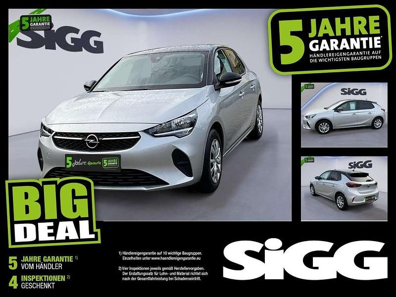 Aluminium silb/kristall silb Gebraucht 2022 Opel Corsa Edition Kleinwagen | 13.990 € (Fairer Preis) - Bild 1/4